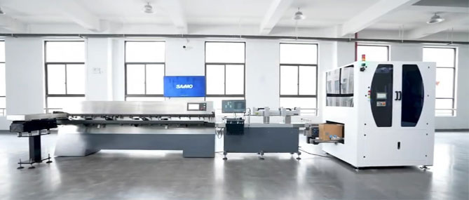 3308维多利亚线路检测中心智能与欧姆龙共研共创AI统合理袋装箱系统